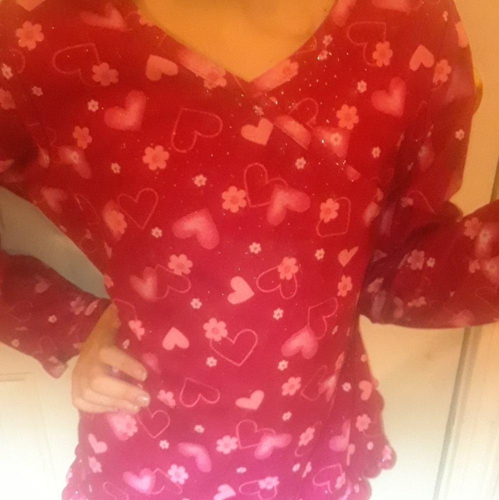 Soft heart shirt
